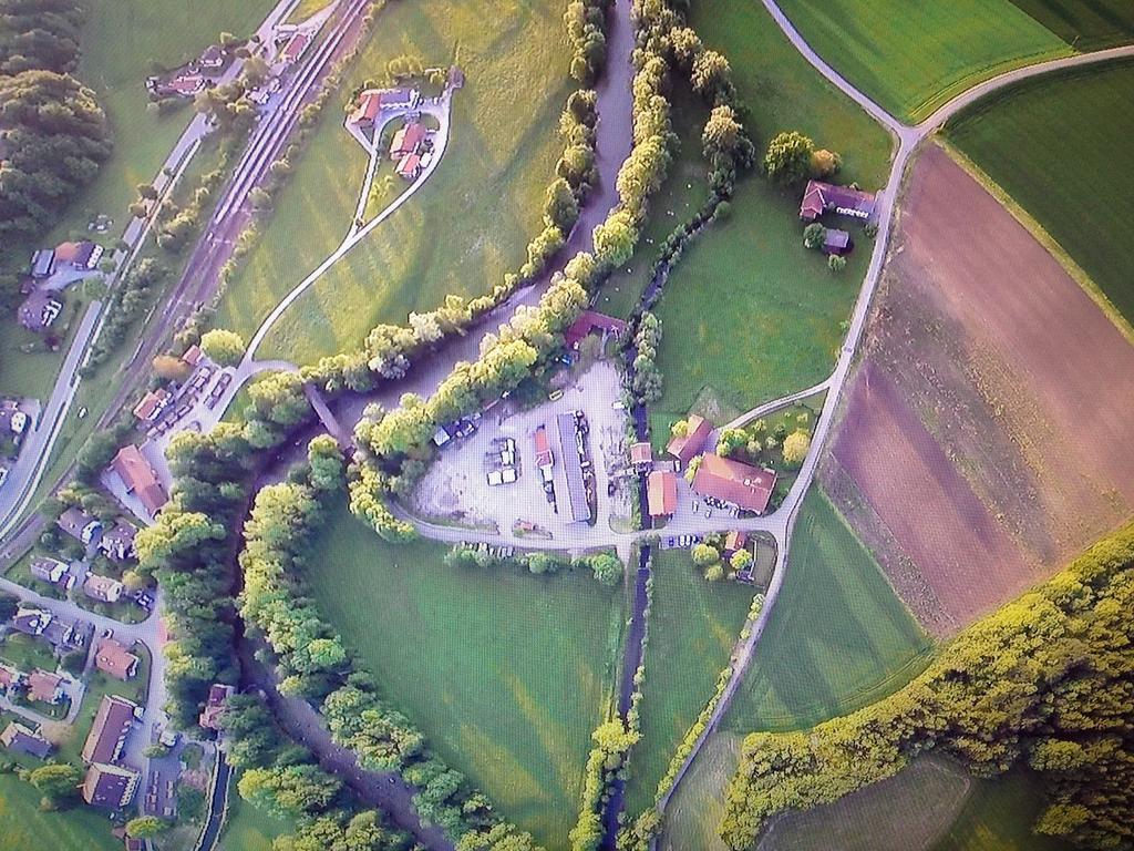 Pension Poschmuehle Traunreut Exterior foto
