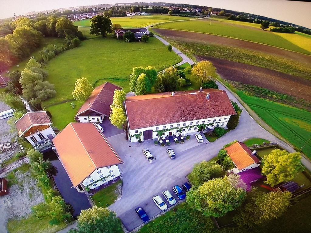 Pension Poschmuehle Traunreut Exterior foto
