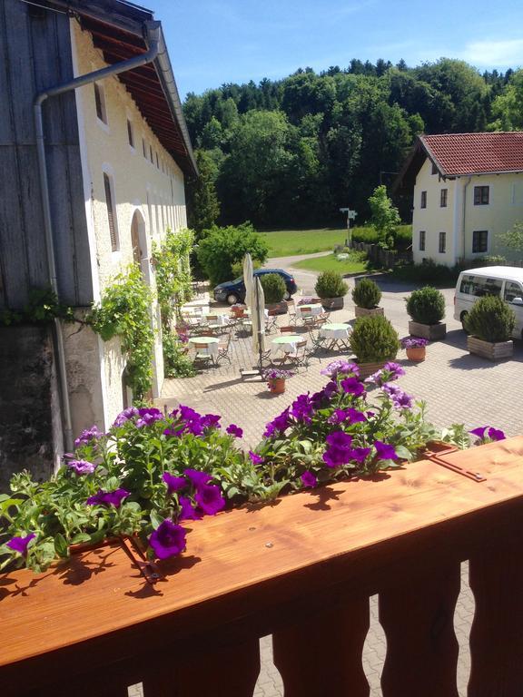 Pension Poschmuehle Traunreut Exterior foto